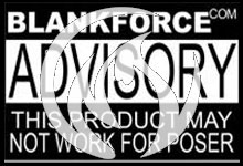Blankforce kiteboards this product may not work for posers