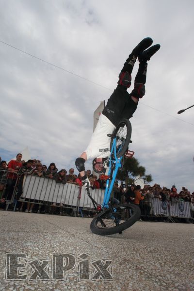 BMX flatland demo mondial du vent 
