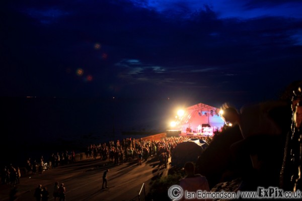 open air stage at Hunstanton Lifestyles
