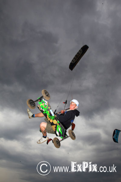 Landboarder in Redcar for the British Championships