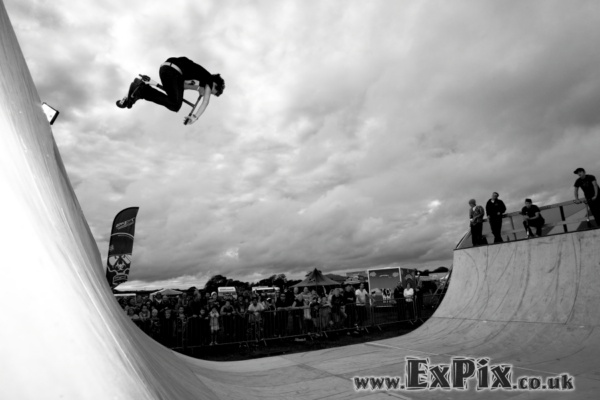 scooter invert at glass butter beach