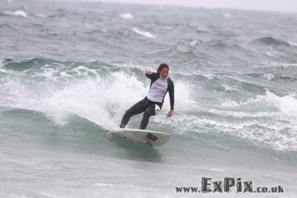 Karlee Mackie free surfer at Glass Butter Beach