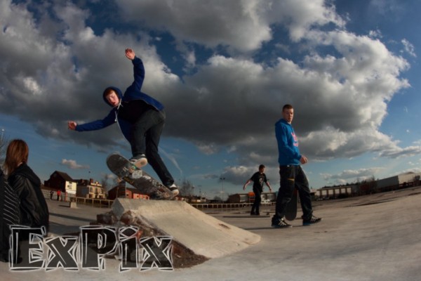 skateboarder in rochdale