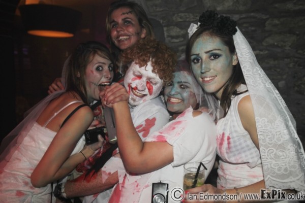 poor boy gets caught by SKA brides