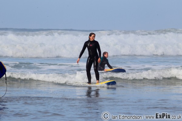 the end of the wave at SKA tricks for chicks event