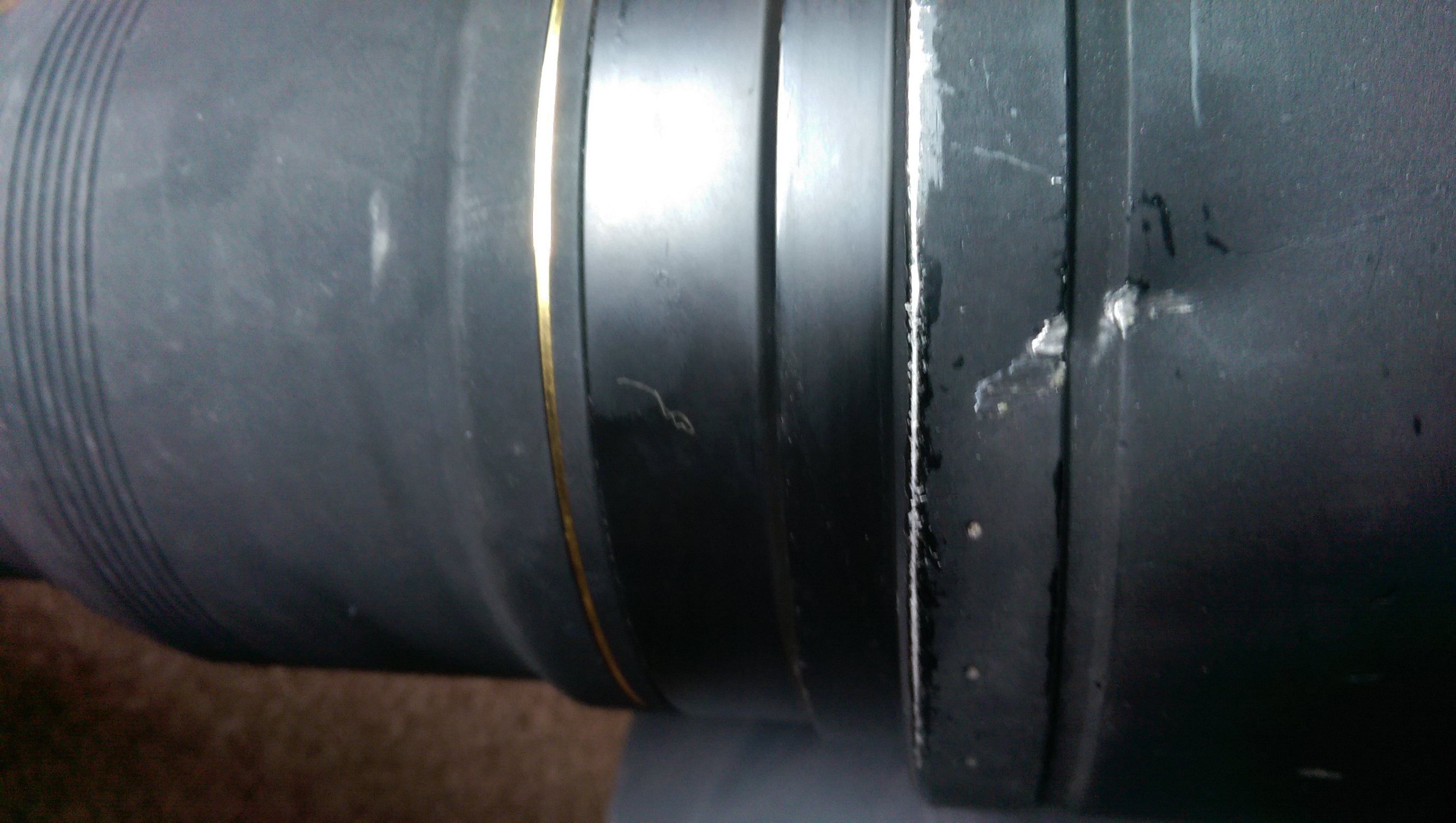 Sigma 300-800mm with Dent in Lens Barrel