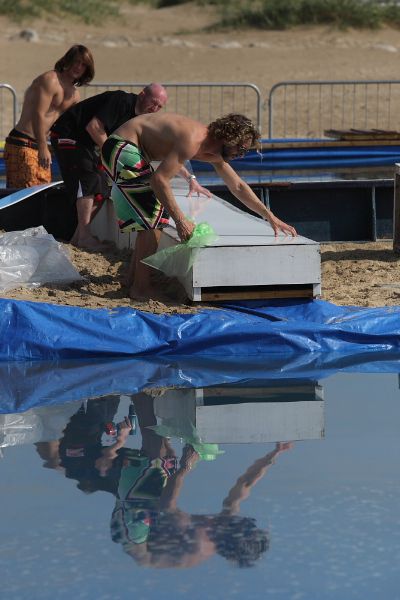 Matt Crowhurst altering the sliders