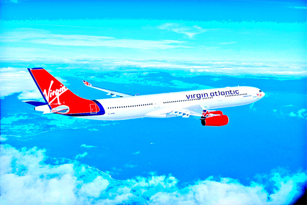 Virgin Atlantic airliner