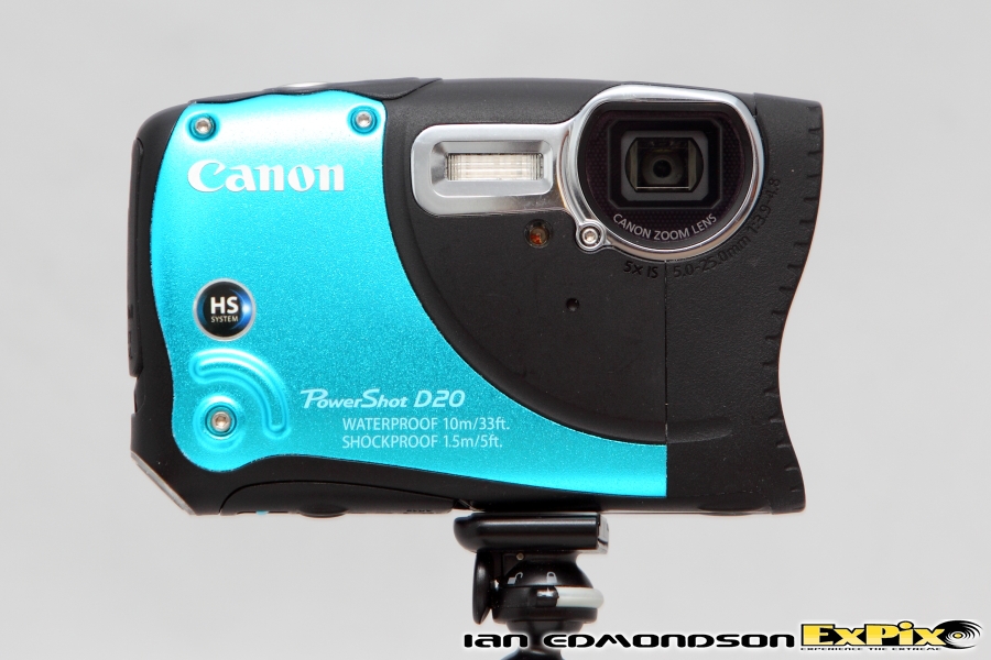Canon Powershot D20 Test